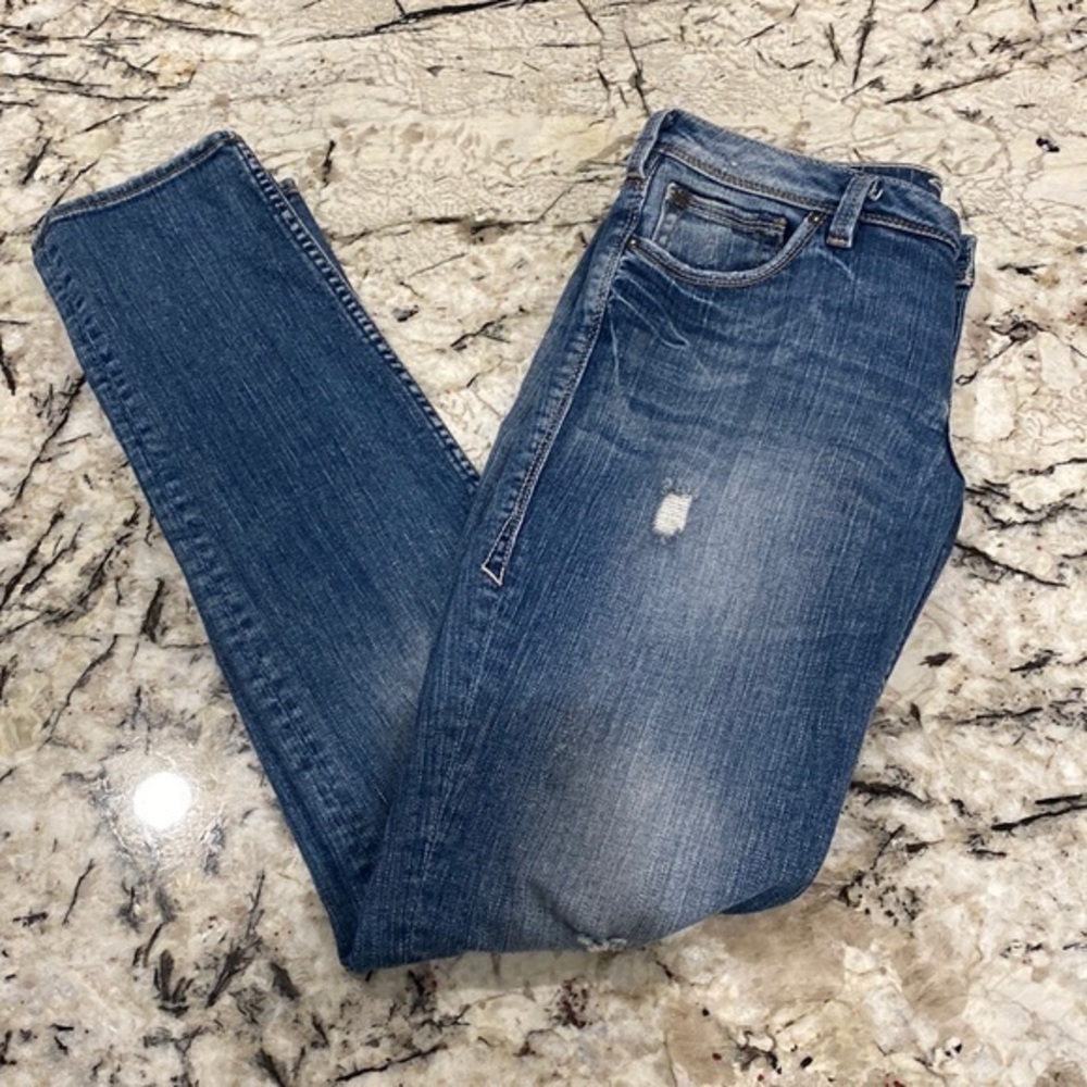 Silver‎ Jean Audrey- women’s size 28 - Picture 2 of 9